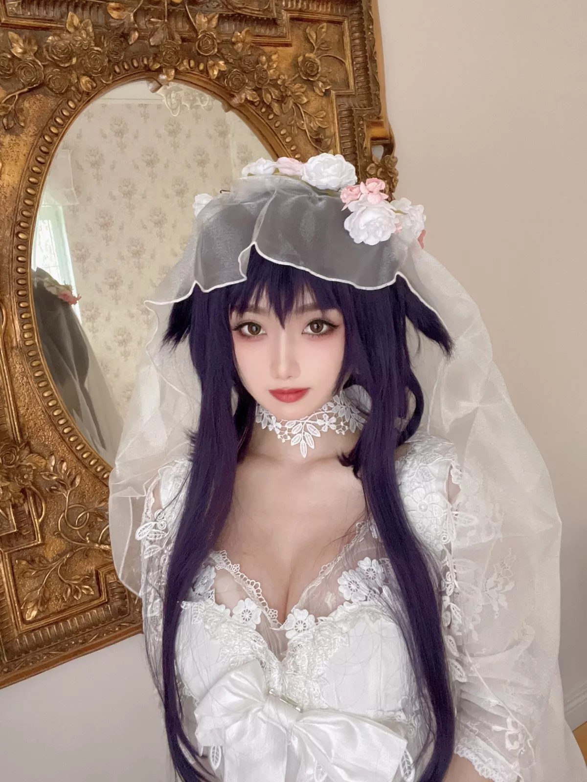 Xgyw.Org_白嫩美少女鬼畜瑶在不在婚纱主题私房性感纯白薄透婚纱秀惹火身材诱惑写真38P