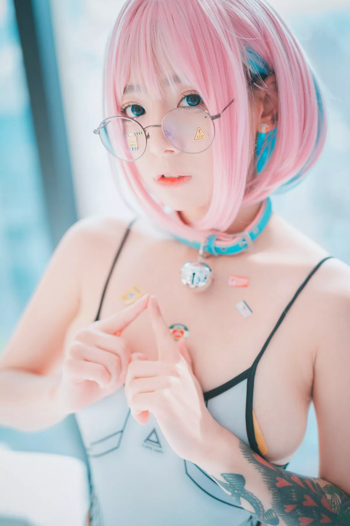 Xgyw.Org_[DJAWA]No.062_Maruemon_Caution Girl × Athletic Girl主题性感内衣迷人诱惑写真57P