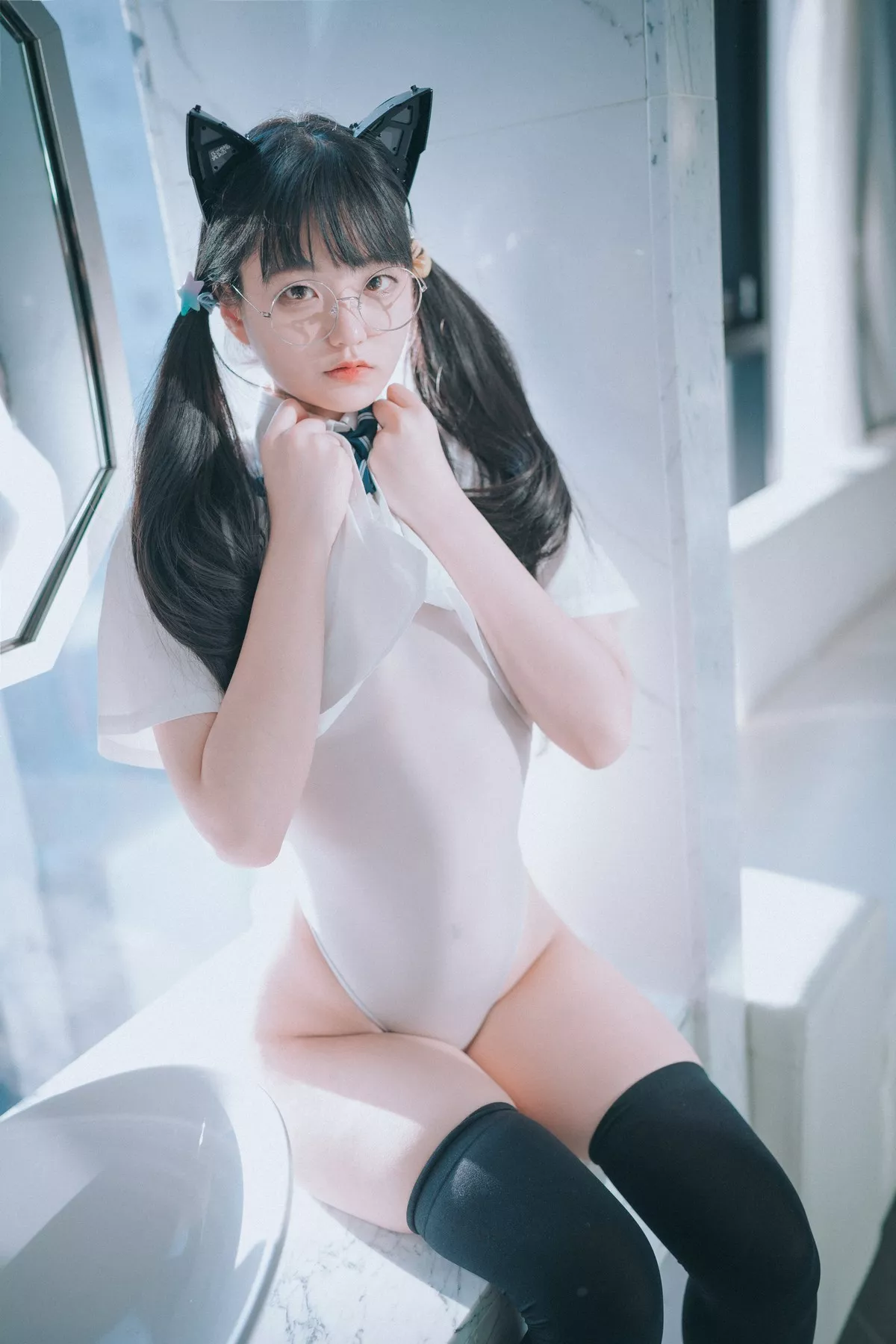 Xgyw.Org_[DJAWA]No.068_模特Jenny_Swimming_Lessons_7主题薄透连体衣湿身诱惑写真130P