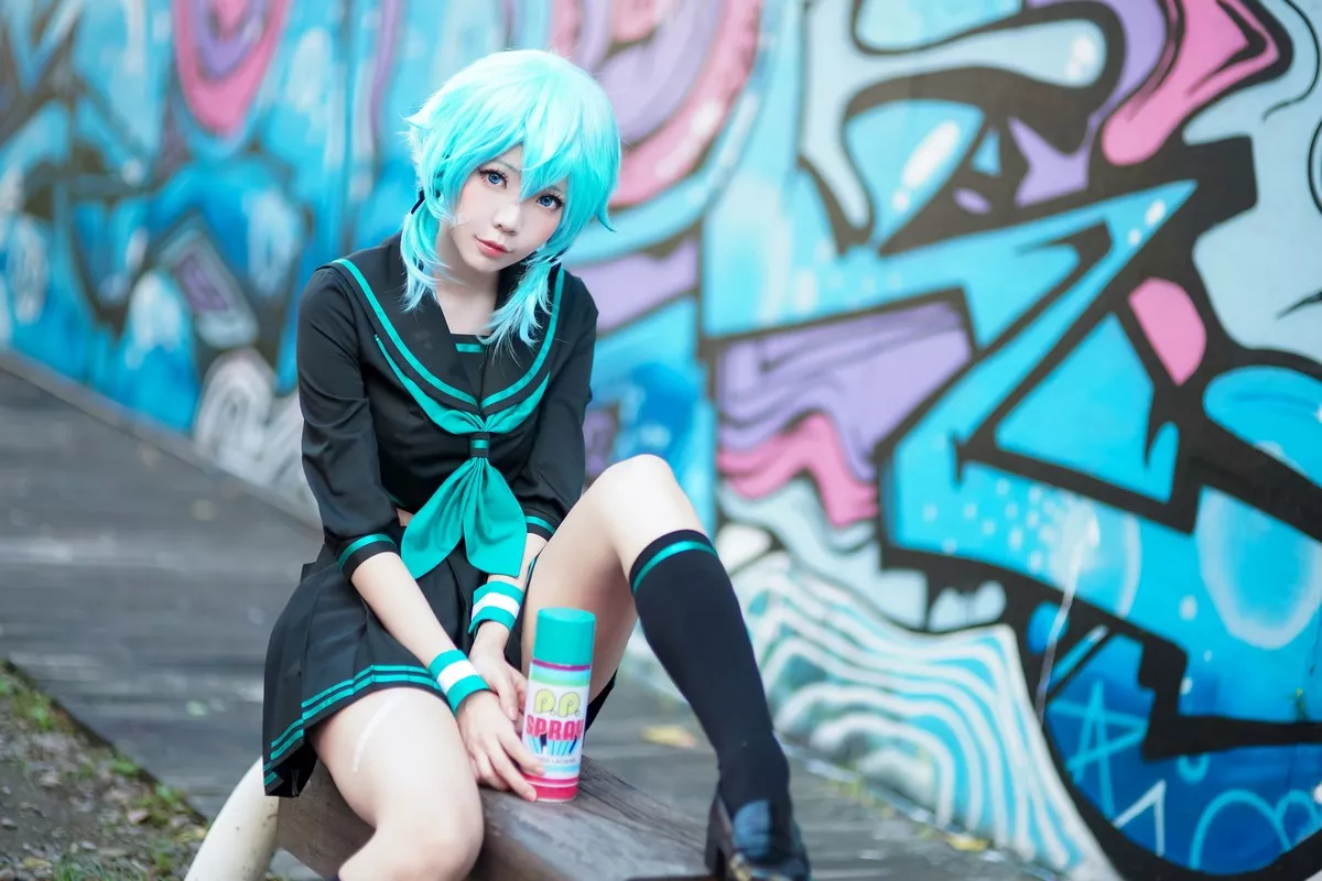 Xgyw.Org_Coser妹子Ely_eee诗乃JK主题户外性感JK制服配黑丝袜秀完美身材迷人写真36P