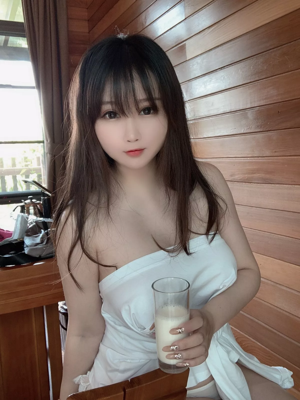 Xgyw.Org_蜜桃少女是依酱呀夏日主题私房性感白色薄透情趣内衣秀完美身材惹火诱惑写真50P