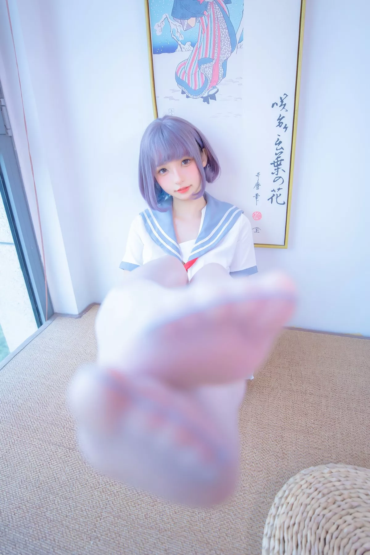 Xgyw.Org_萝莉美女神楽坂真冬灰丝JK主题私房性感超短JK服饰配灰丝袜秀美腿诱惑写真75P
