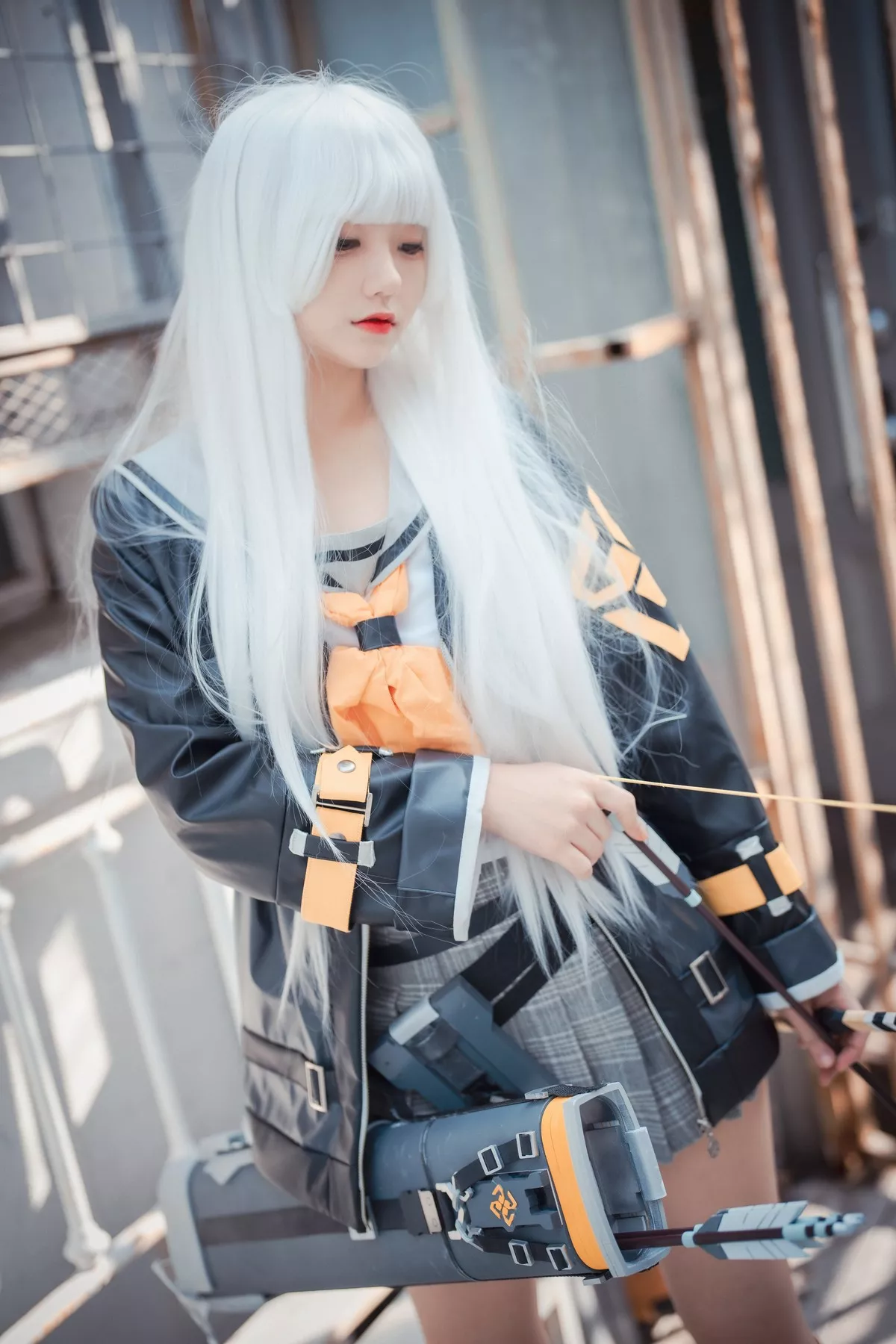 Xgyw.Org_[DJAWA]No.162_模特Jenny_Eternal Return RIO主题户外性感JK服饰秀美腿诱惑写真43P