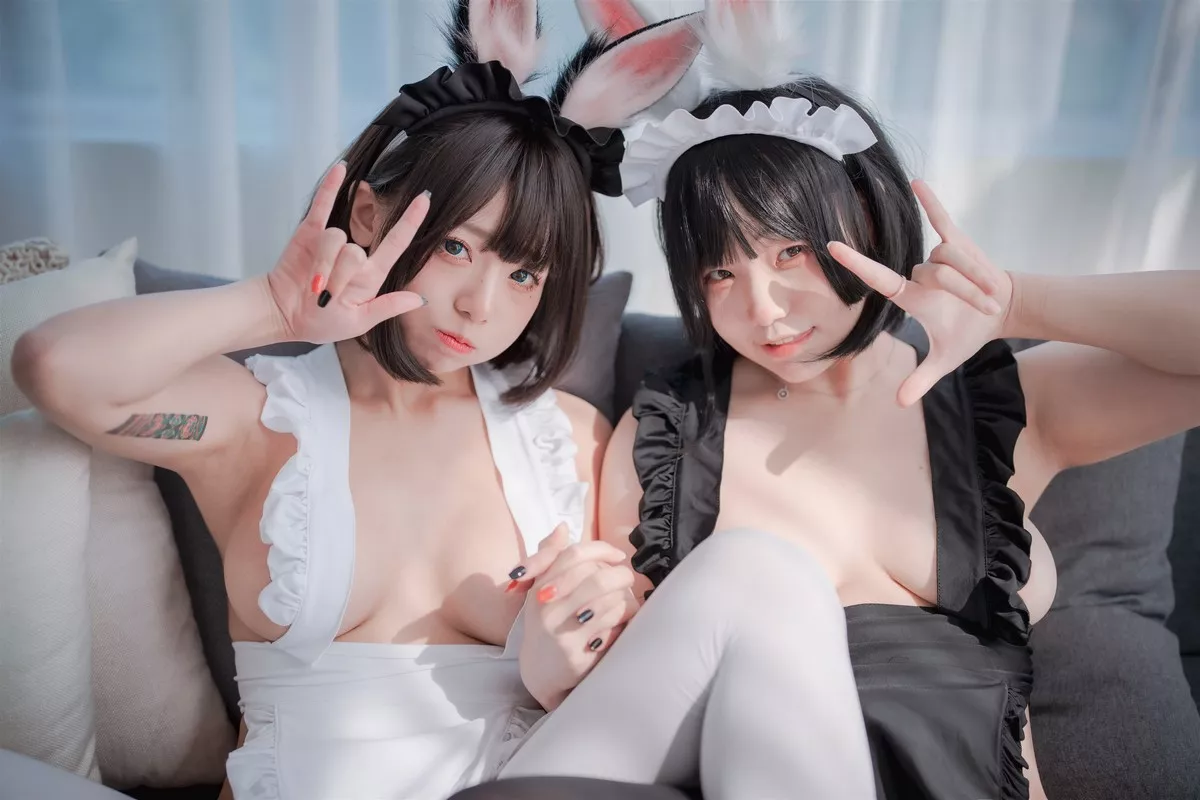 Xgyw.Org_[DJAWA]No.193_模特Maruemon & Mimmi_Maid Mansion主题性感姐妹花私房诱惑写真121P