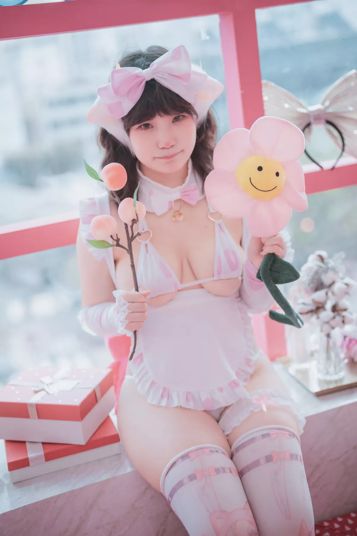 Xgyw.Org_[DJAWA]No.212_模特Mimmi_Cream Cow Milk主题私房性感牛奶三点式内衣撩人诱惑写真106P