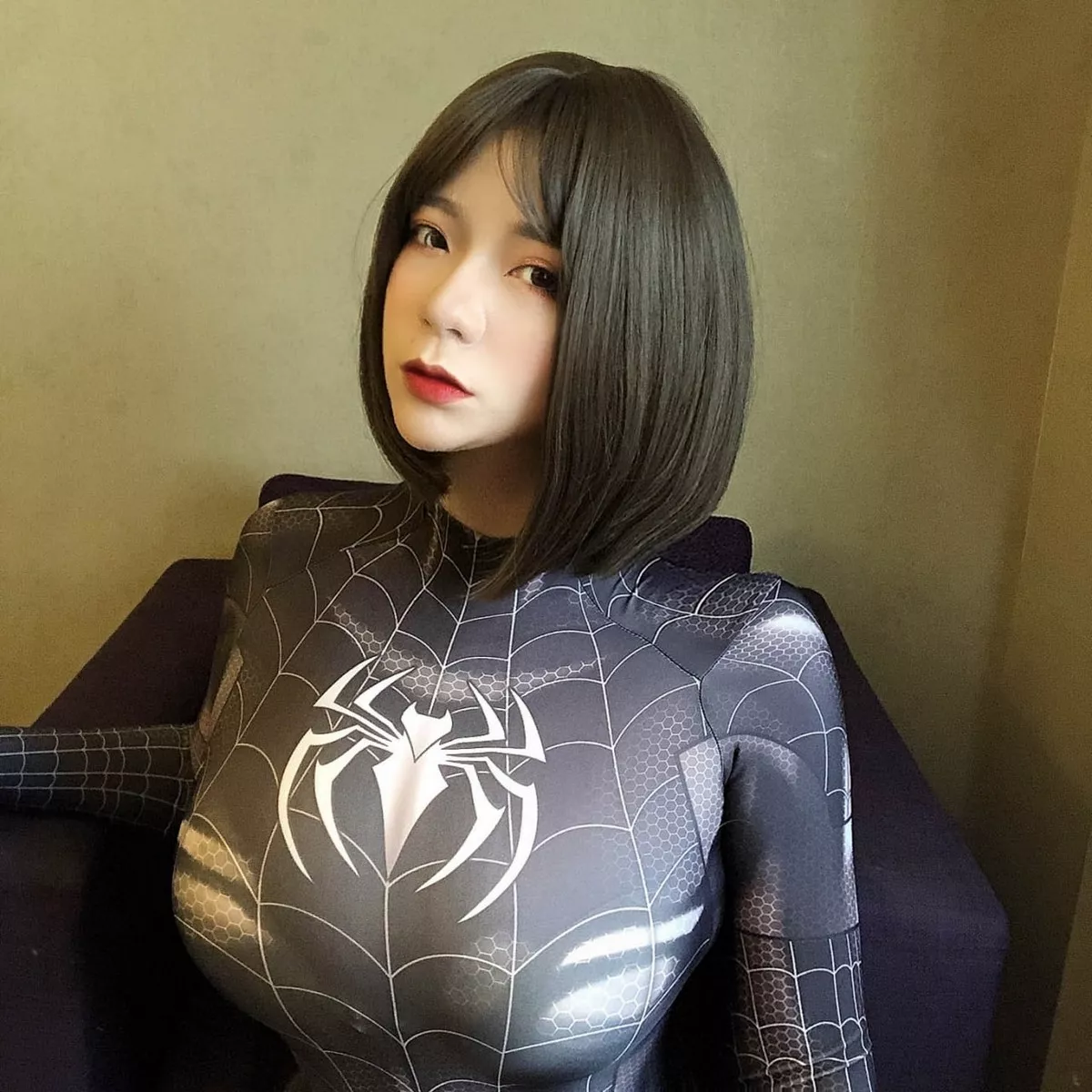 Xgyw.Org_网络美女奶兔biubiu蜘蛛侠妹妹主题性感黑色蜘蛛侠服饰紧身秀完美身材诱惑写真87P