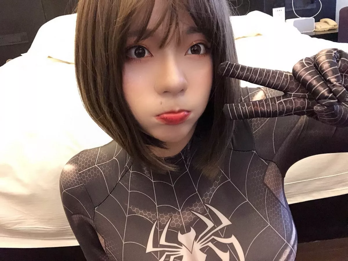 Xgyw.Org_网络美女奶兔biubiu蜘蛛侠妹妹主题性感黑色蜘蛛侠服饰紧身秀完美身材诱惑写真87P