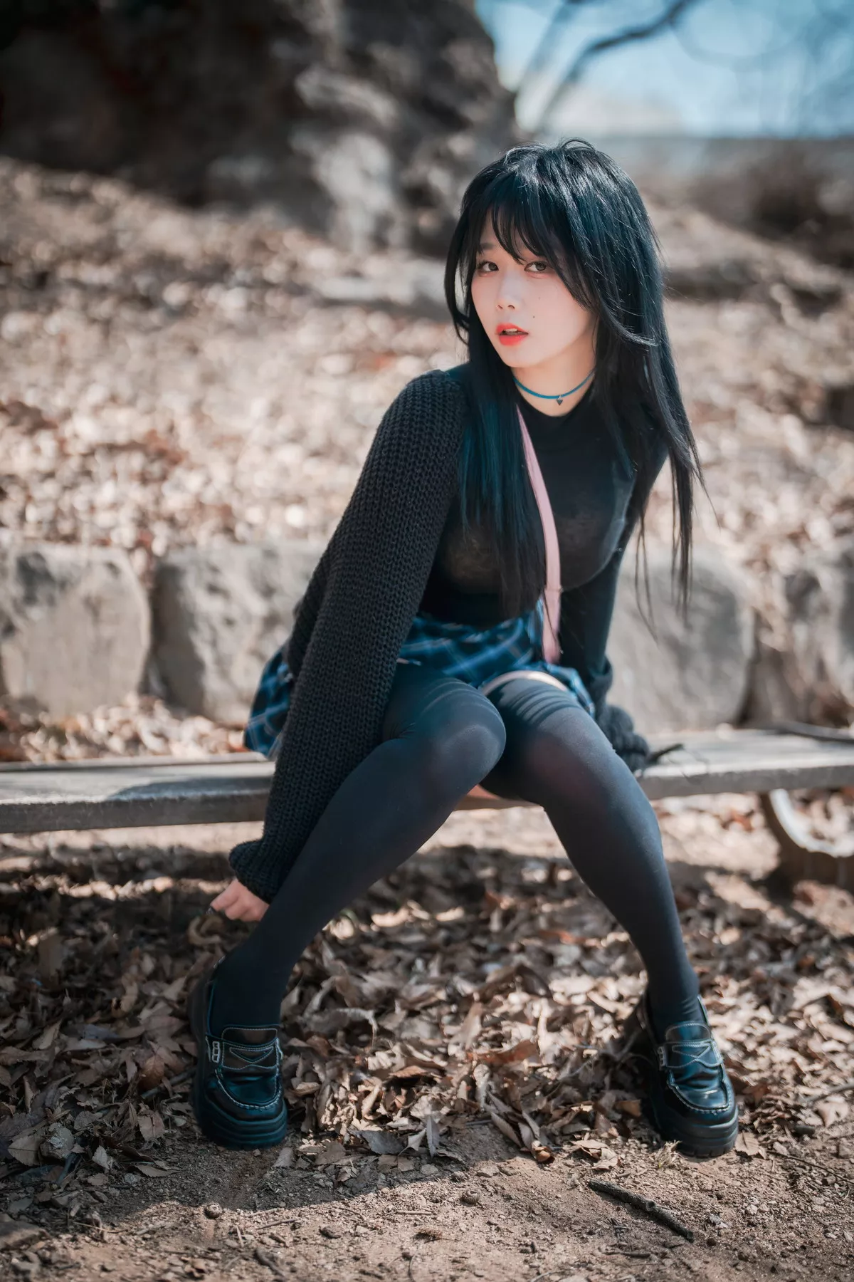 Xgyw.Org_[DJAWA]No.233_模特Zia_Early Spring Walk in March主题户外半撩制服秀翘臀诱惑写真141P