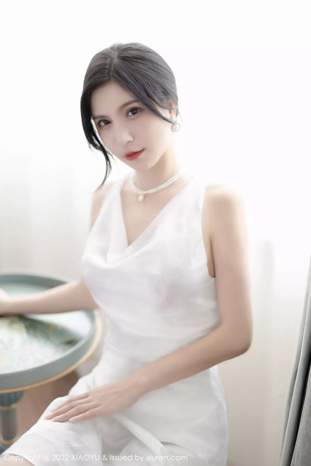 Xgyw.Org_[XiaoYu画语界]Vol.925_模特小蛮妖Yummy私房白色薄透裙露缕空蕾丝内衣撩人诱惑写真88P