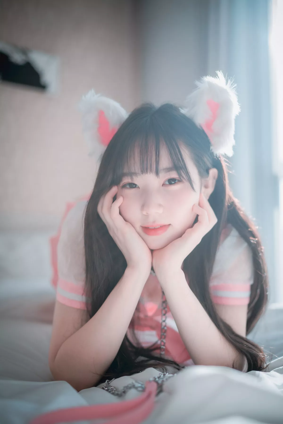 Xgyw.Org_[DJAWA]No.229_模特Myu_a_Catgirl in Pink主题性感粉色内衣秀丰满身材迷人诱惑写真72P