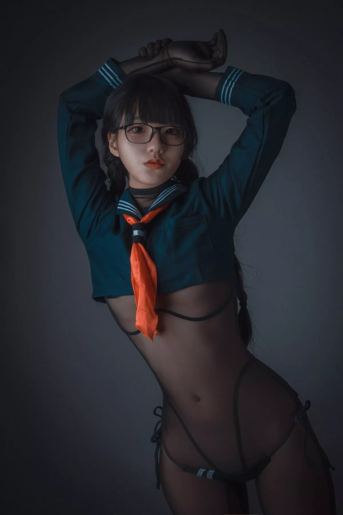 Xgyw.Org_[DJAWA]No.231_模特Jenny_Swimming Lesson主题性感连体泳衣配超薄黑丝诱惑写真111P