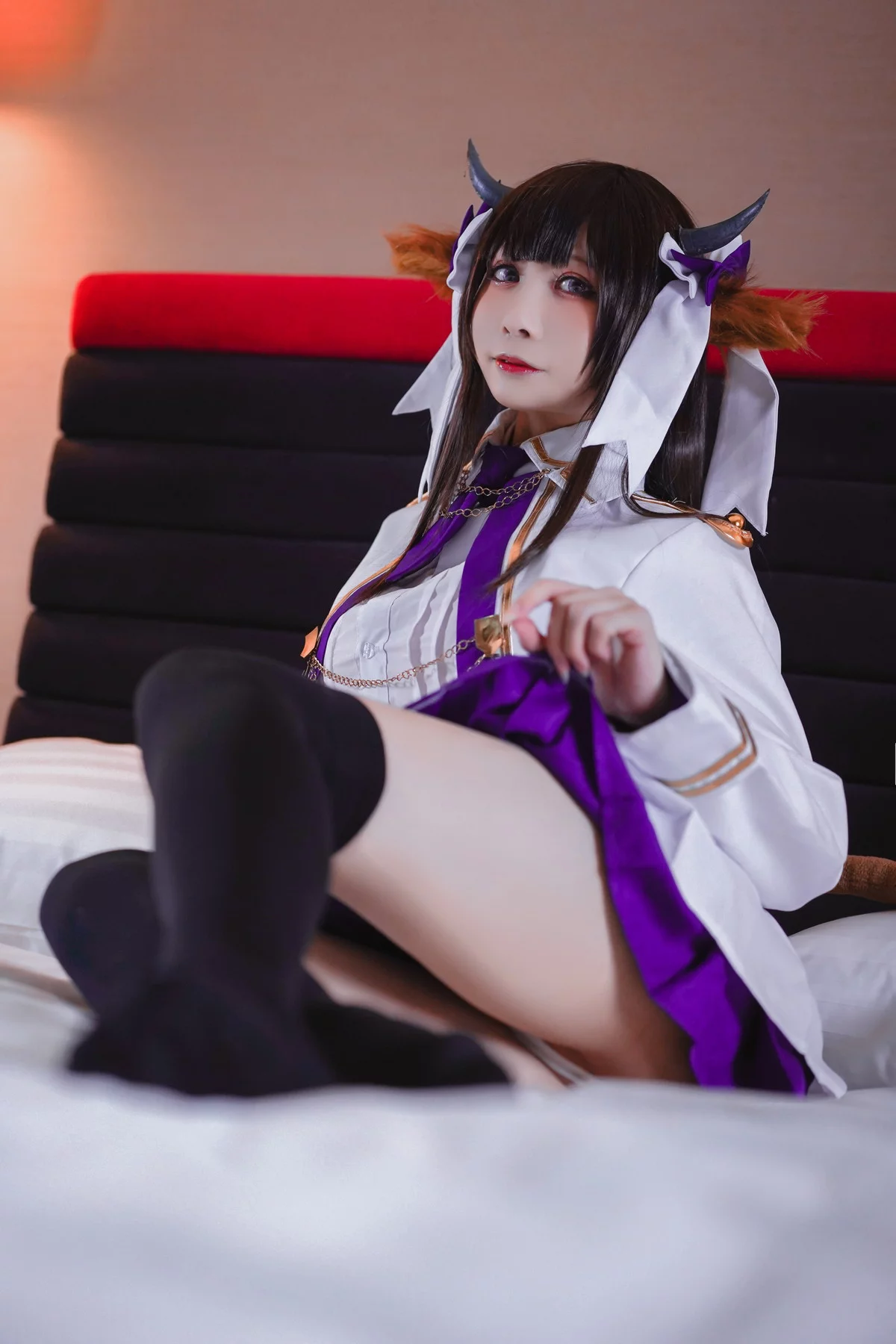 Xgyw.Org_Coser美女小律Ritsuㄚ律乳业主题私房半脱露三点式奶牛内衣秀油亮肌肤诱惑写真37P