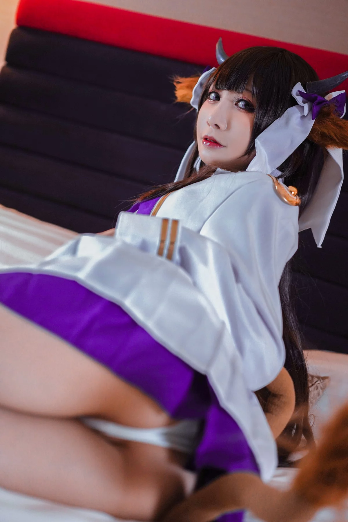 Xgyw.Org_Coser美女小律Ritsuㄚ律乳业主题私房半脱露三点式奶牛内衣秀油亮肌肤诱惑写真37P