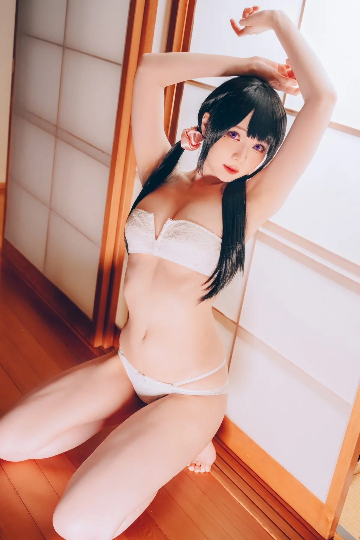 Xgyw.Org_微博妹纸霜月shimo-Photobook主题性感白色内衣+海边比基尼秀完美身材诱惑写真85P