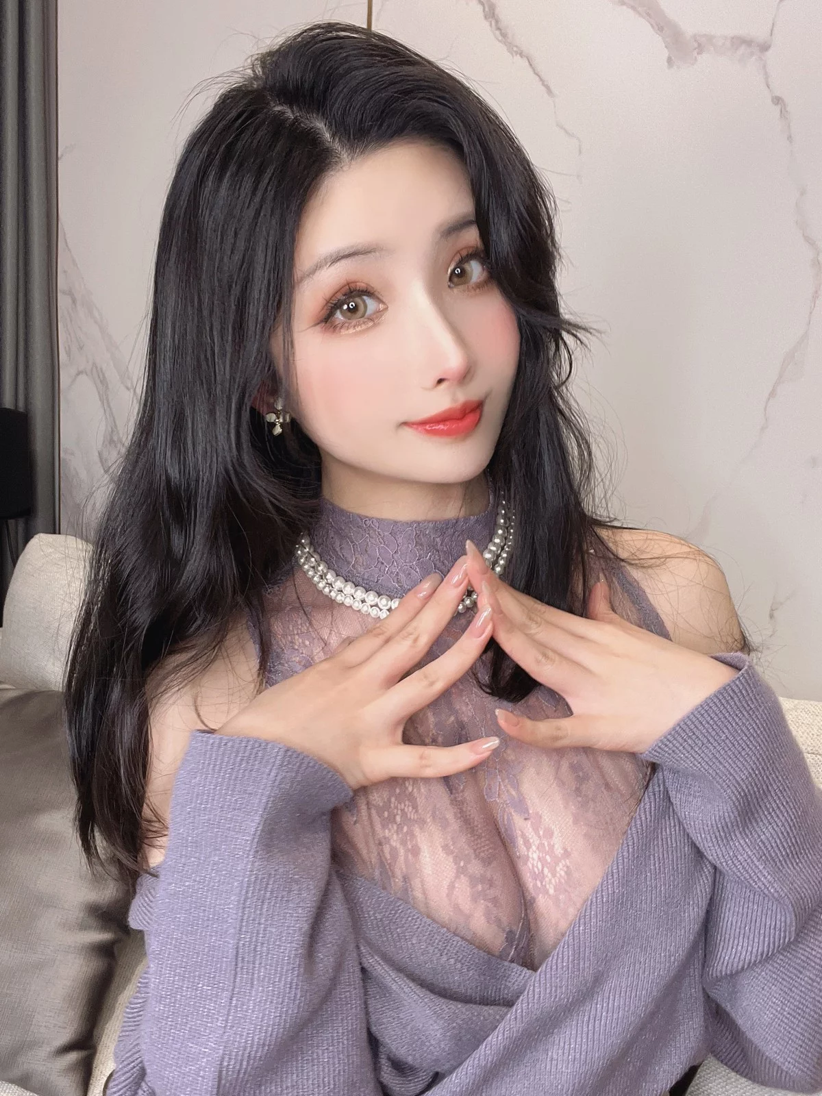 Xgyw.Org_网络美女rioko凉凉子情人节巧克力主题半脱露性感蕾丝内衣配超薄黑丝诱惑写真40P