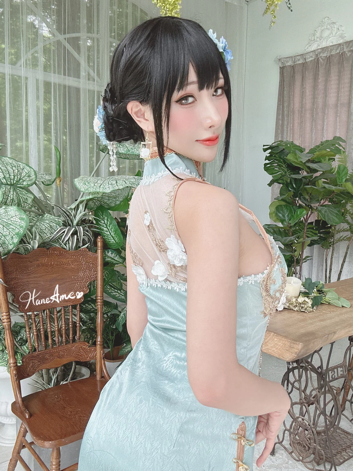 Xgyw.Org_Coser美女雨波_HaneAme-6月合集主题四套性感服饰系列秀丰满身材诱惑写真170P
