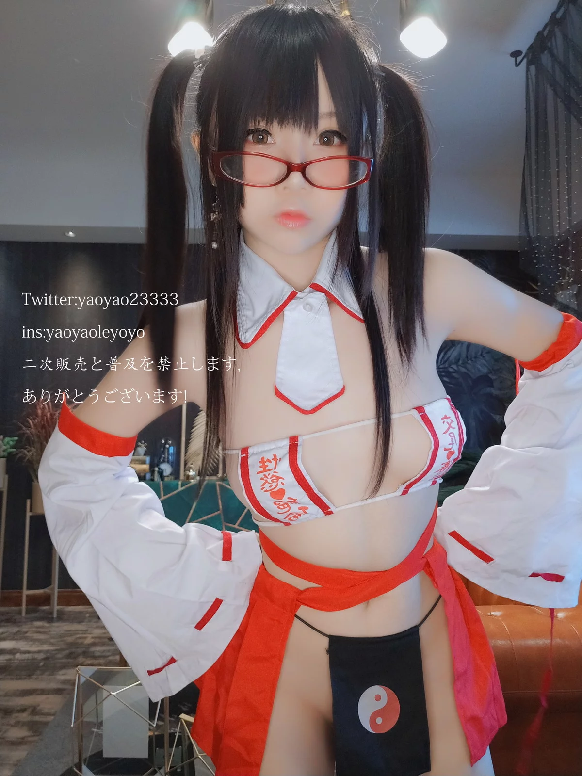 Xgyw.Org_网络美女软妹摇摇乐巫女主题私房性感情趣巫女服饰秀惹火身材撩人诱惑写真181P