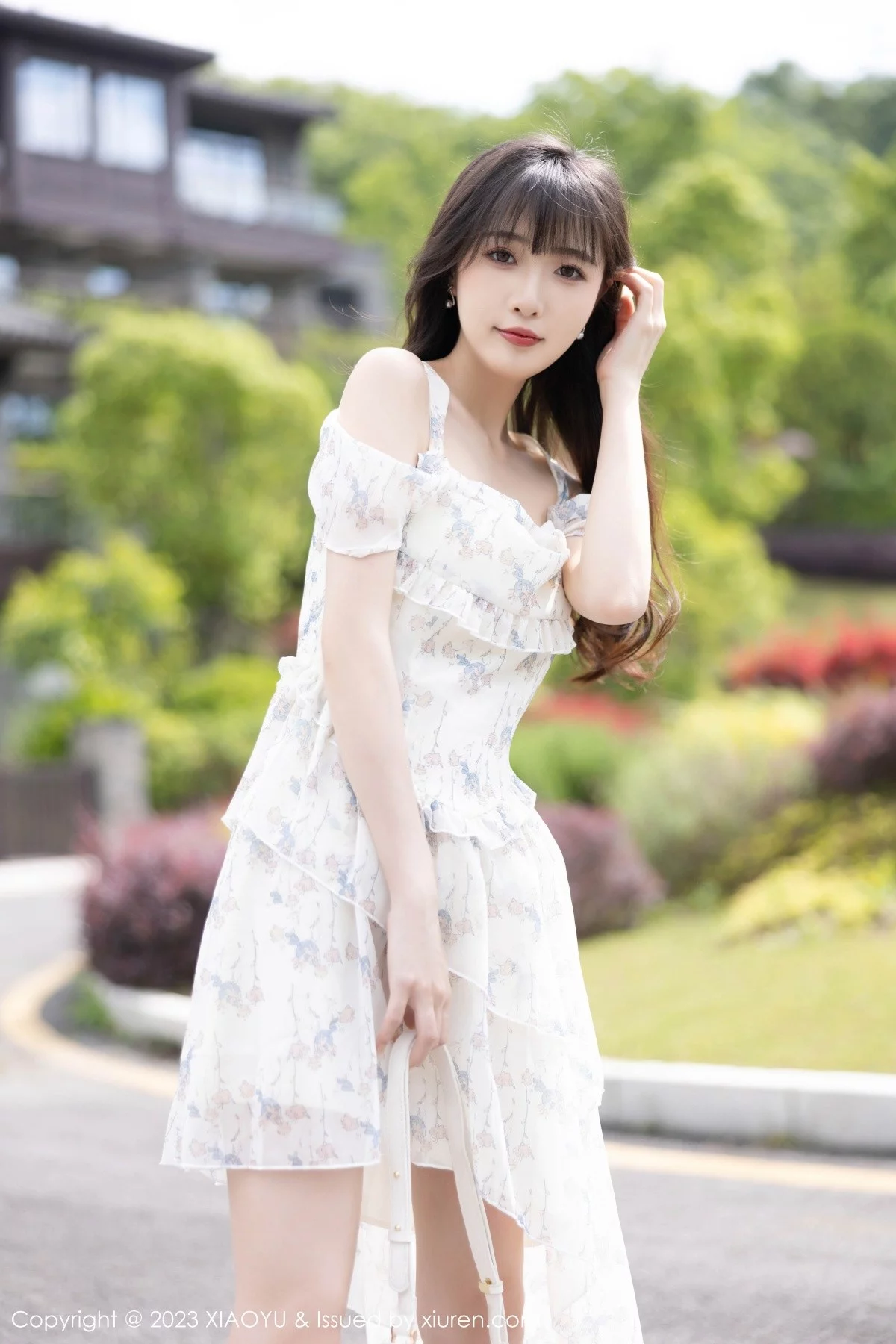 Xgyw.Org_[XiaoYu画语界]Vol.1058_模特林星阑性感白色薄透婚纱服配白丝吊袜秀曼妙身姿诱惑写真80P