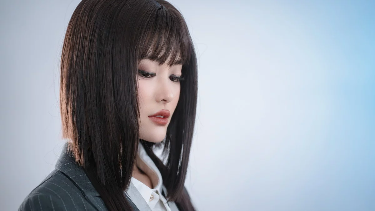 Xgyw.Org_网络美女鹿八岁女上司和女下属主题脱性感职业装露红色蕾丝内衣撩人诱惑写真64P