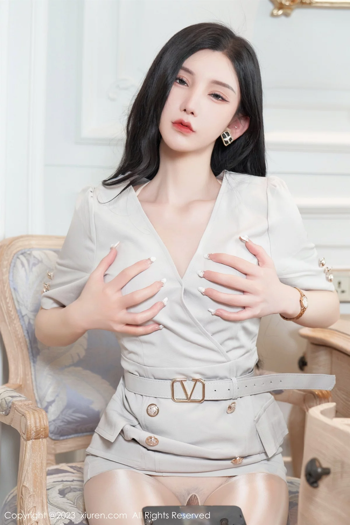 Xgyw.Org_XiuRen第7157期_女神周于希Sally办公室剧情肉色薄透连体衣秀火辣身材诱惑写真100P