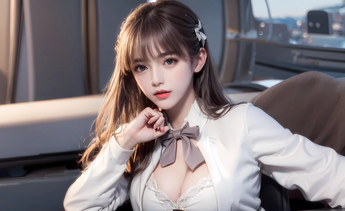 Xgyw.Org_AI美图021期二人世界主题户外美胸美少女性感写真及下载24P