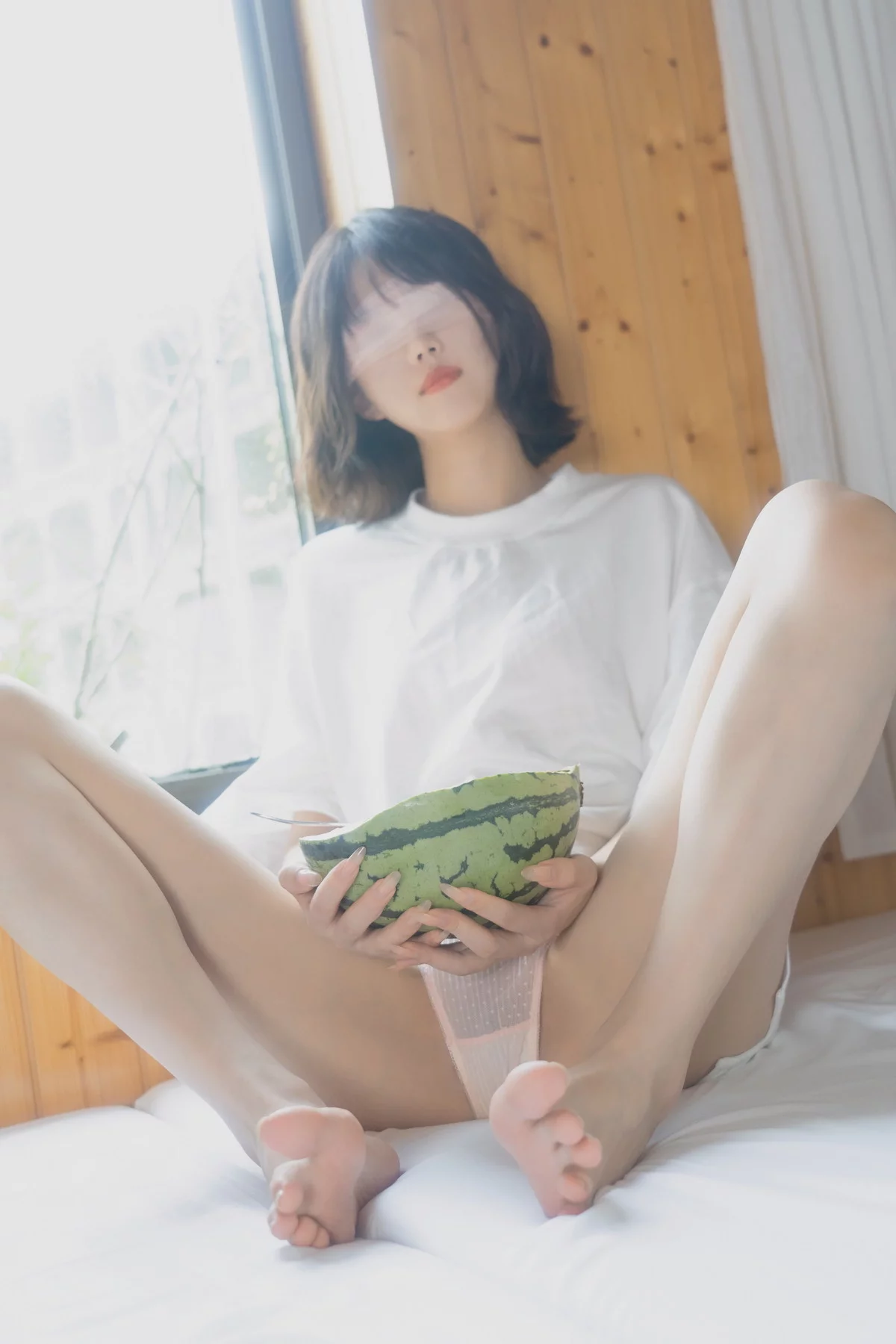 Xgyw.Org_Coser美女禅院熏夏日熏主题私房脱性感白T露粉色蕾丝内衣秀曼妙身姿诱惑写真84P