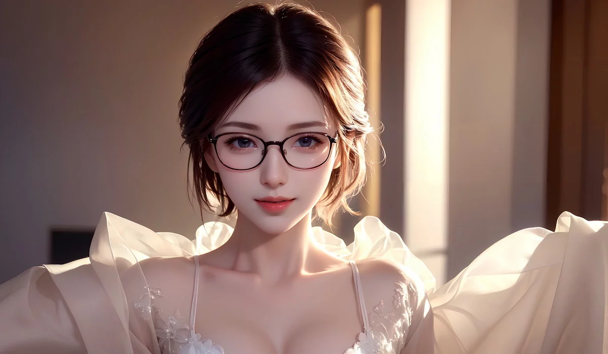 Xgyw.Org_AI美图031期猫耳眼镜主题性感眼镜美少女私房写真及下载42P