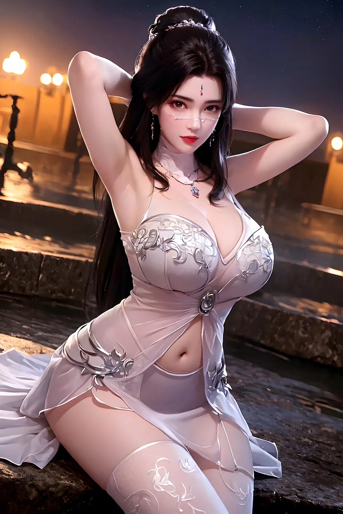 Xgyw.Org_AI美图036期月婵主题古典美女性感服饰秀完美身材写真及下载52P