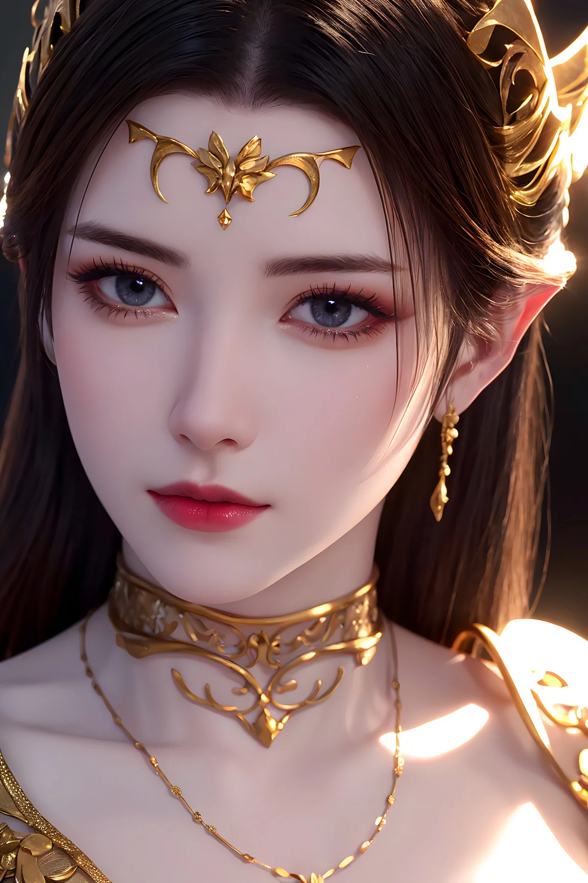 Xgyw.Org_AI美图037期美杜莎女王主题性感古典女王装扮写真及下载84P