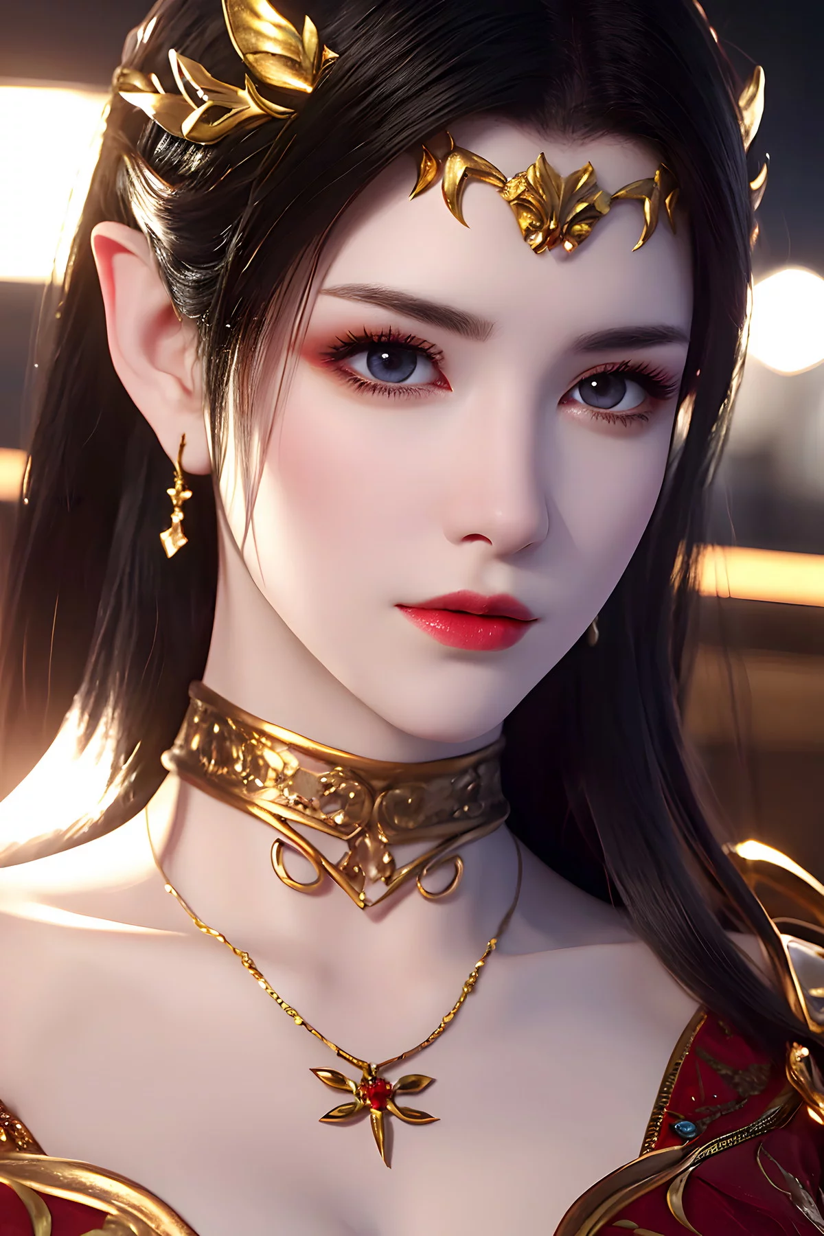 Xgyw.Org_AI美图037期美杜莎女王主题性感古典女王装扮写真及下载84P