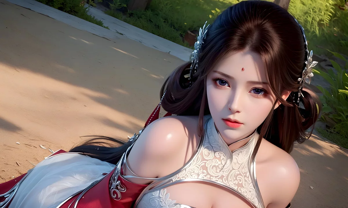 Xgyw.Org_AI美图039期火灵儿主题性感开胸连衣短裙美女完美写真及下载91P