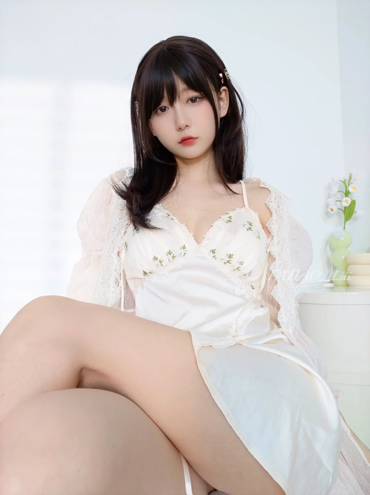 Xgyw.Org_网络美女迷之呆梨05月合集主题性感女仆服饰配黑丝网袜秀翘臀美腿诱惑写真127P