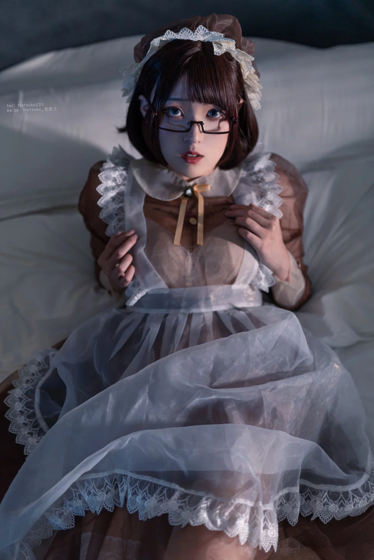 Xgyw.Org_网络美女Natsuko夏夏子透明女仆主题性感透明女仆装露白色蕾丝内衣完美诱惑写真76P