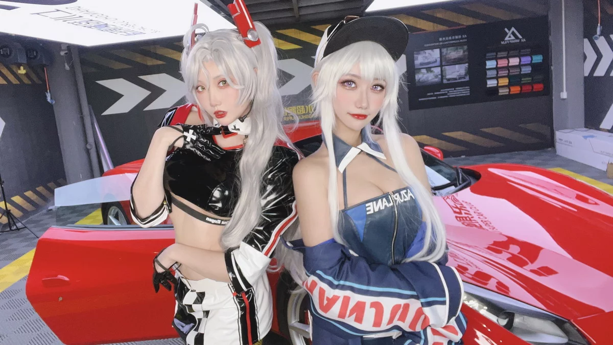 Xgyw.Org_微博妹子Momoko葵葵&瓜希酱企业赛车主题性感赛车女郎服饰秀完美身材诱惑写真58P
