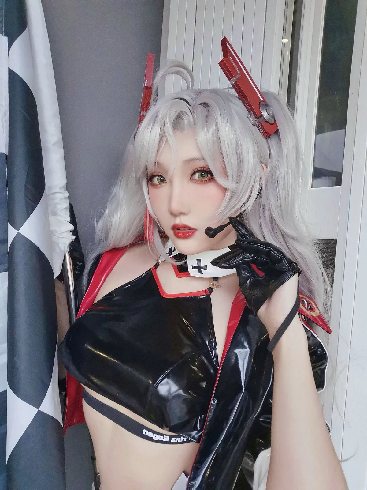 Xgyw.Org_微博妹子Momoko葵葵&瓜希酱企业赛车主题性感赛车女郎服饰秀完美身材诱惑写真58P