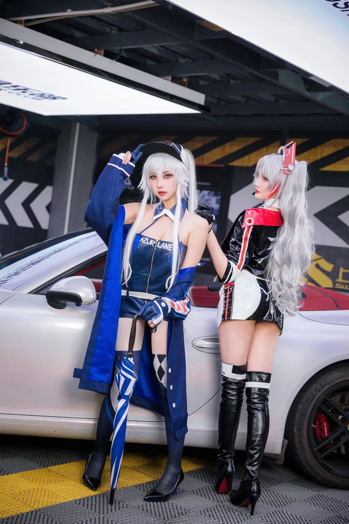 Xgyw.Org_微博妹子Momoko葵葵&瓜希酱企业赛车主题性感赛车女郎服饰秀完美身材诱惑写真58P