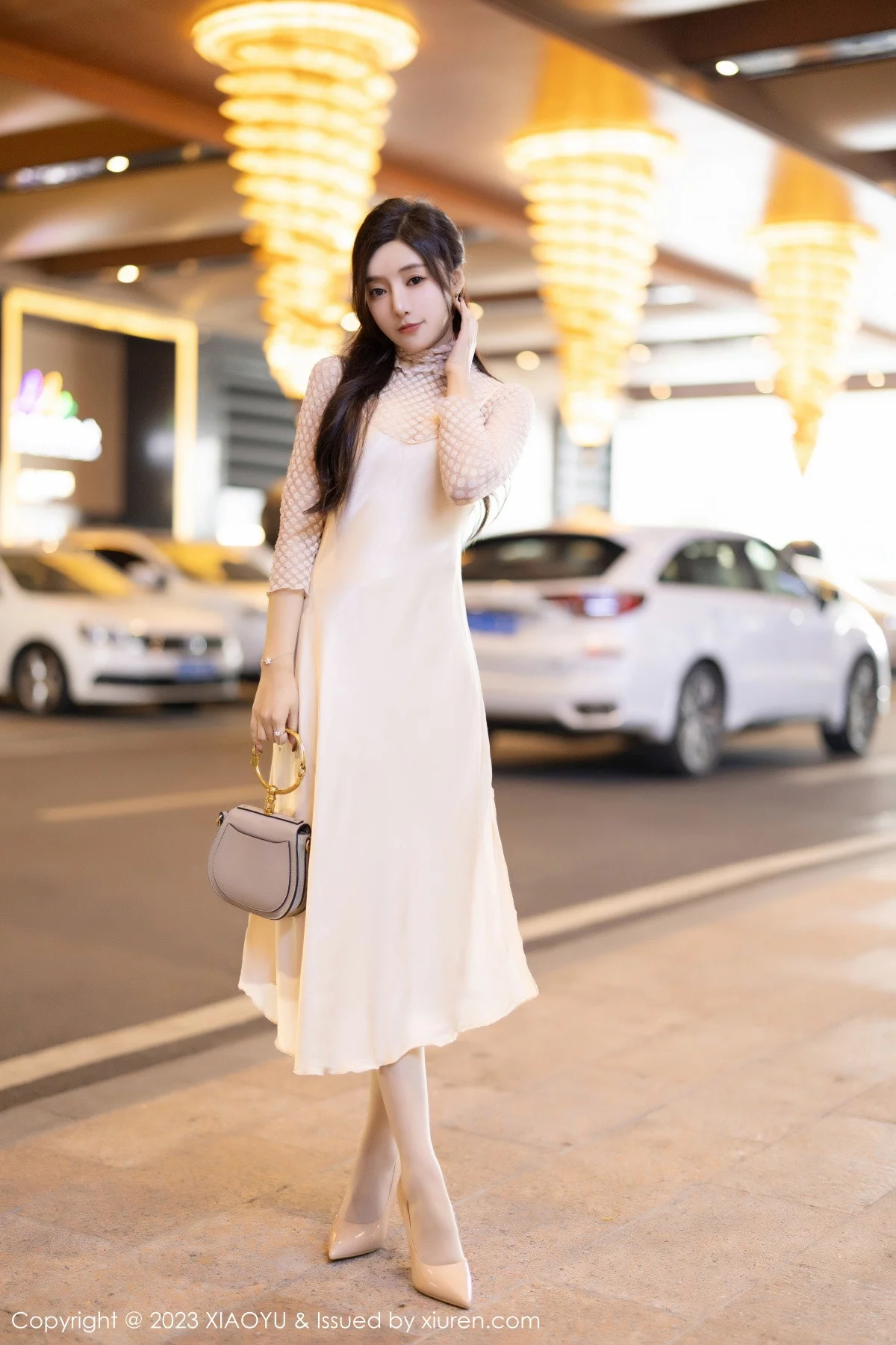 Xgyw.Org_[XiaoYu画语界]Vol.1157_女神王馨瑶淡黄色连衣短裙+性感网纱情趣服秀惹火身材诱惑写真85P