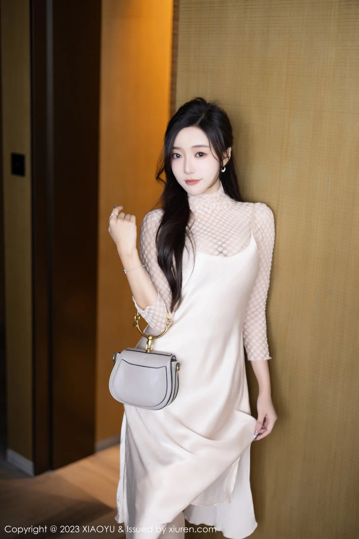Xgyw.Org_[XiaoYu画语界]Vol.1157_女神王馨瑶淡黄色连衣短裙+性感网纱情趣服秀惹火身材诱惑写真85P