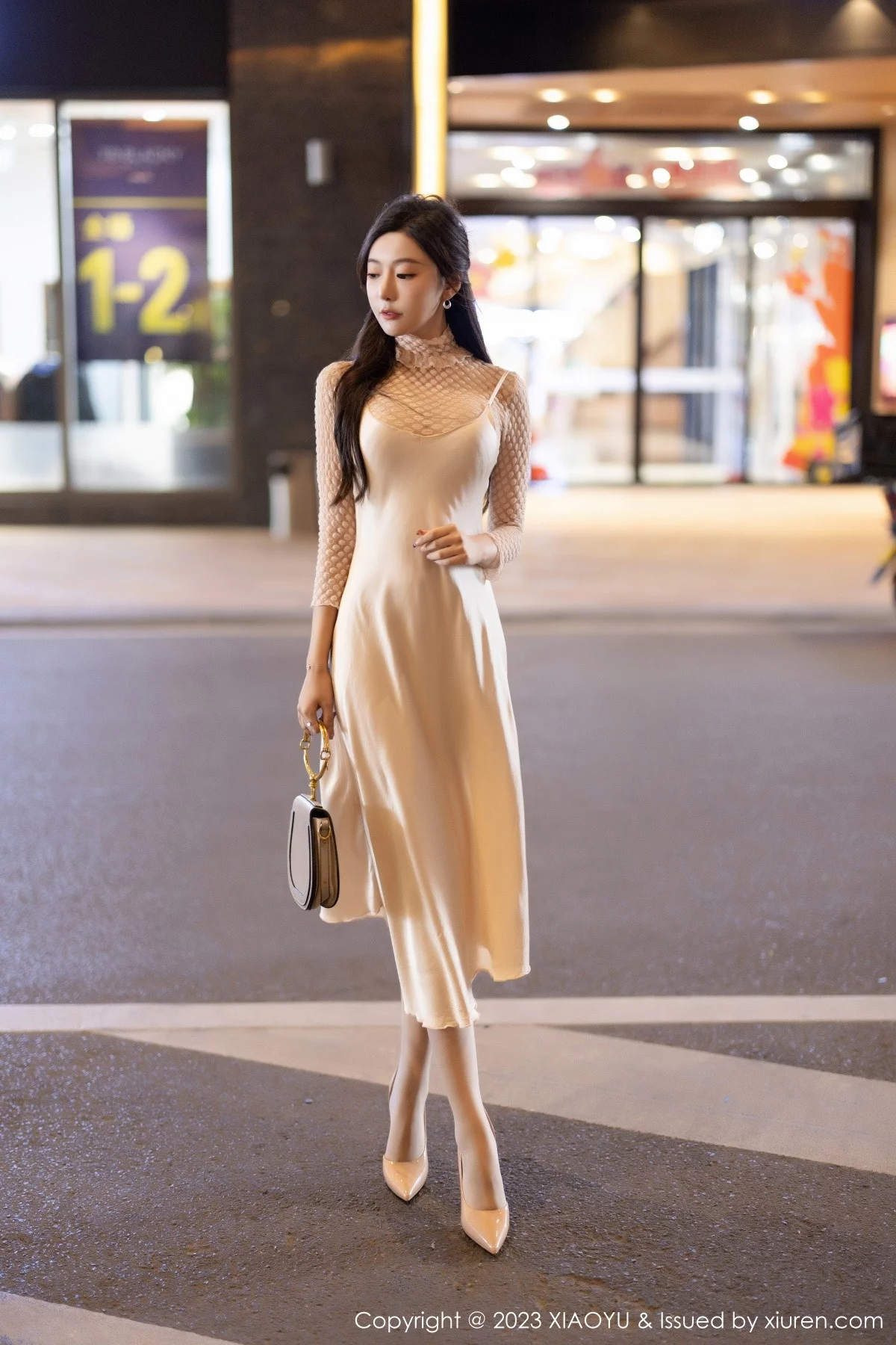 Xgyw.Org_[XiaoYu画语界]Vol.1157_女神王馨瑶淡黄色连衣短裙+性感网纱情趣服秀惹火身材诱惑写真85P
