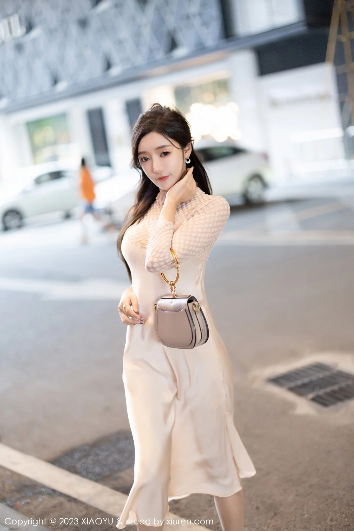 Xgyw.Org_[XiaoYu画语界]Vol.1157_女神王馨瑶淡黄色连衣短裙+性感网纱情趣服秀惹火身材诱惑写真85P