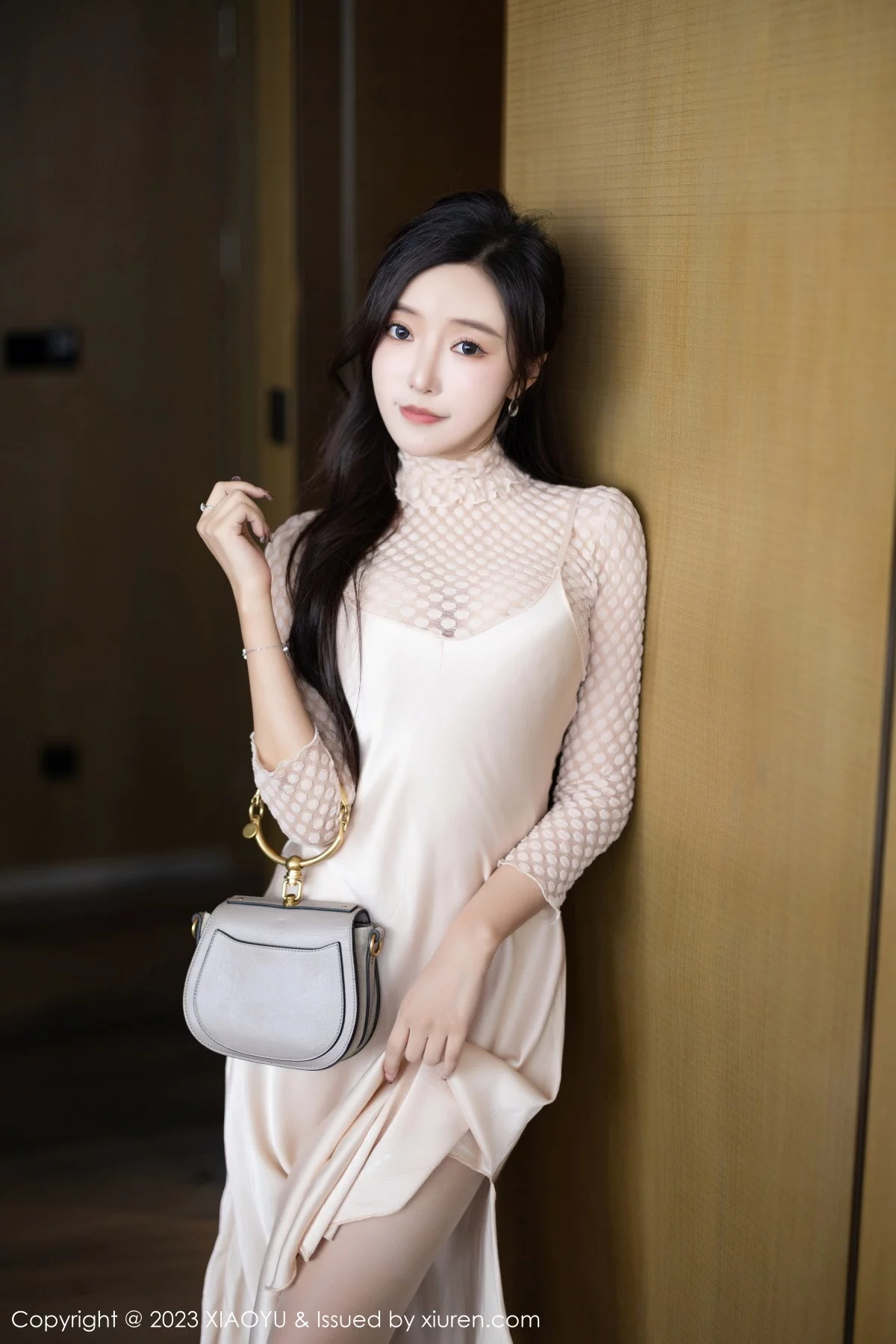 Xgyw.Org_[XiaoYu画语界]Vol.1157_女神王馨瑶淡黄色连衣短裙+性感网纱情趣服秀惹火身材诱惑写真85P