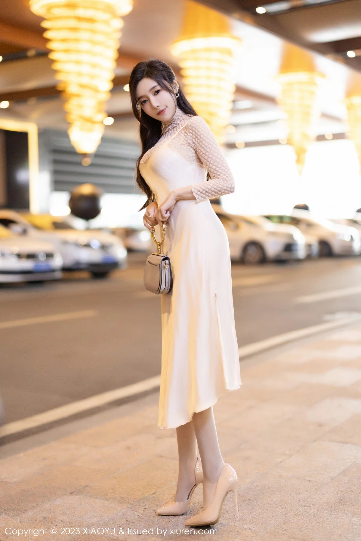 Xgyw.Org_[XiaoYu画语界]Vol.1157_女神王馨瑶淡黄色连衣短裙+性感网纱情趣服秀惹火身材诱惑写真85P