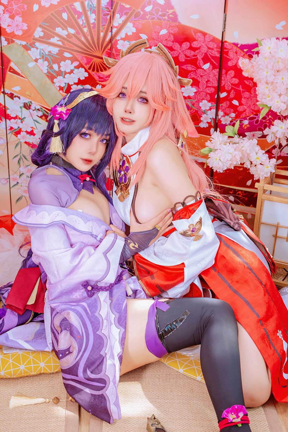 Xgyw.Org_日本性感萝莉Byoru-Yae Miko Raiden Shogun主题性感礼裙露情趣内衣秀惹火身材诱惑写真94P