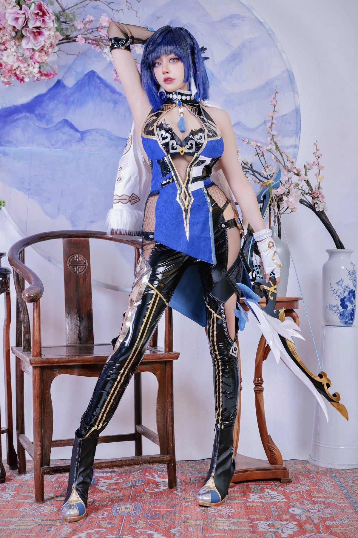 Xgyw.Org_日本性感萝莉Byoru-Yelan主题兔女郎装扮透明皮质连体衣配黑丝网袜秀惹火身材诱惑写真78P
