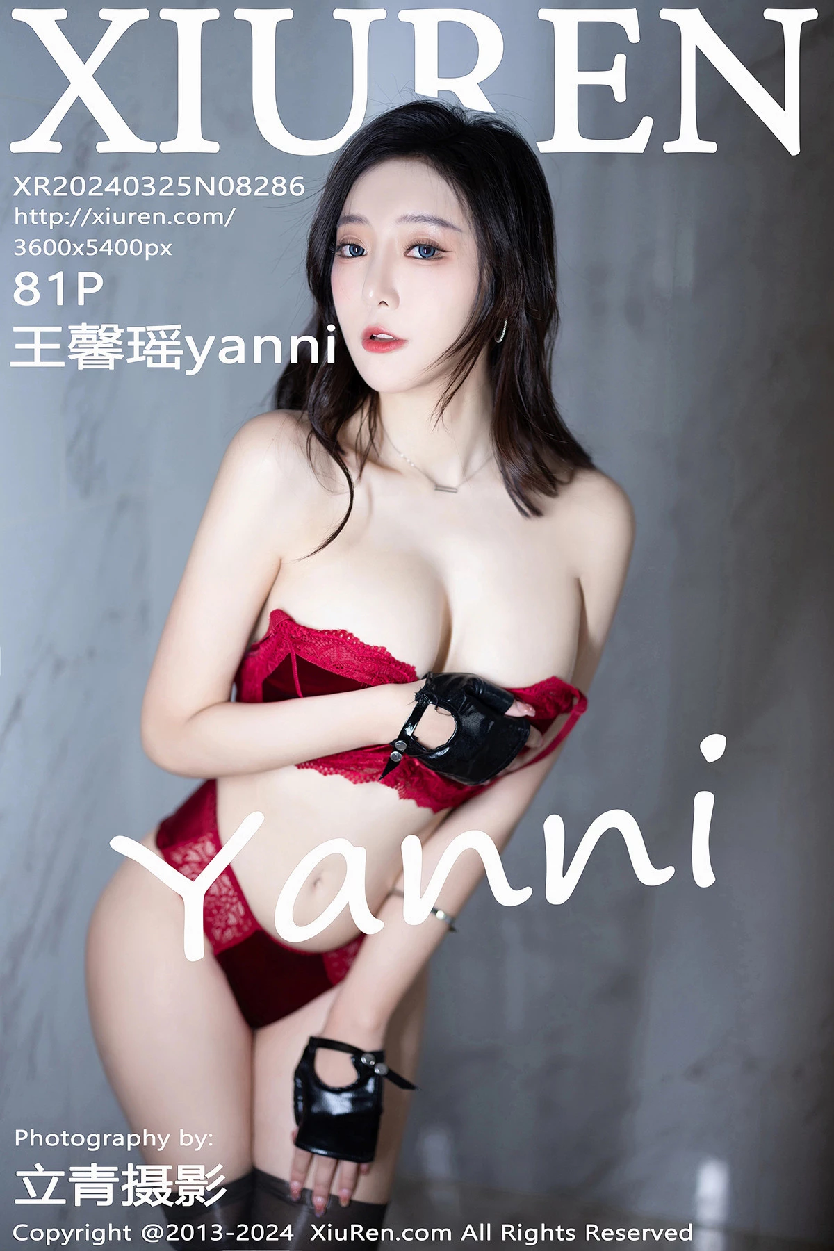 Xgyw.Org_XiuRen第8286期_女神王馨瑶yanni性感黑色警官制服露红色蕾丝内衣完美诱惑写真81P