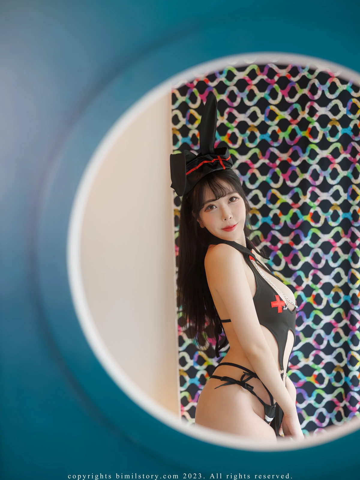 Xgyw.Org_韩国美女模特Zia-Black Bunny Girl主题性感兔女郎装扮黑色连体情趣服饰秀完美身材诱惑写真94P