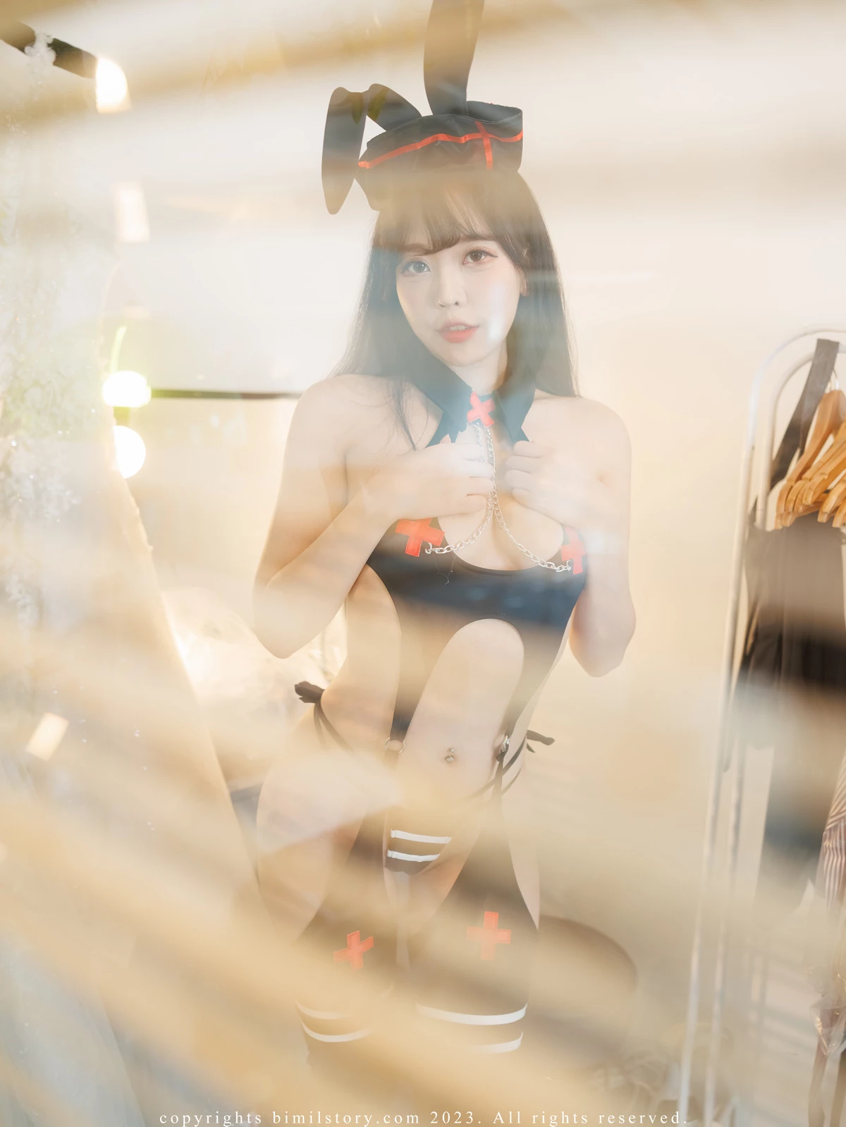 Xgyw.Org_韩国美女模特Zia-Black Bunny Girl主题性感兔女郎装扮黑色连体情趣服饰秀完美身材诱惑写真94P