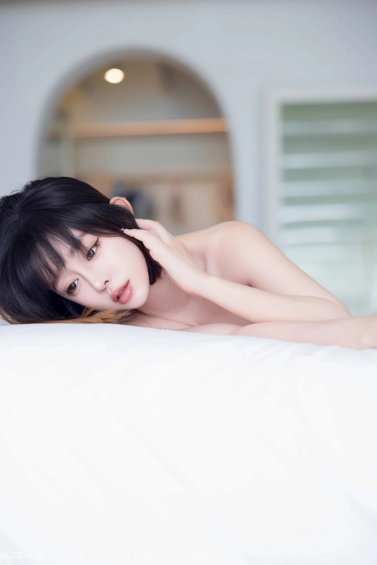 Xgyw.Org_[HuaYang花漾]Vol.586_女神王雨纯性感淡绿色露肩连衣长裙半脱秀丰腴身姿撩人诱惑写真94P