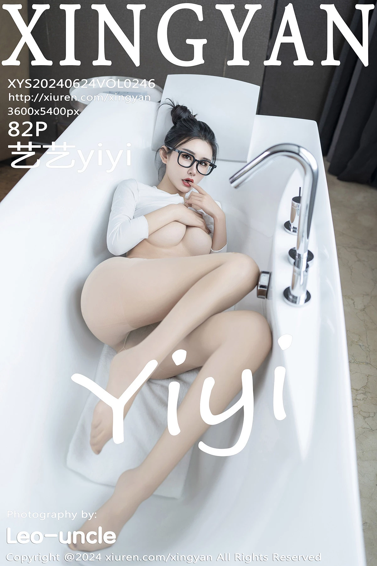 Xgyw.Org_[XINGYAN星颜社]VOL.246_模特艺艺yiyi私房性感白色OL制服配超薄肉丝秀曼妙身姿诱惑写真82P