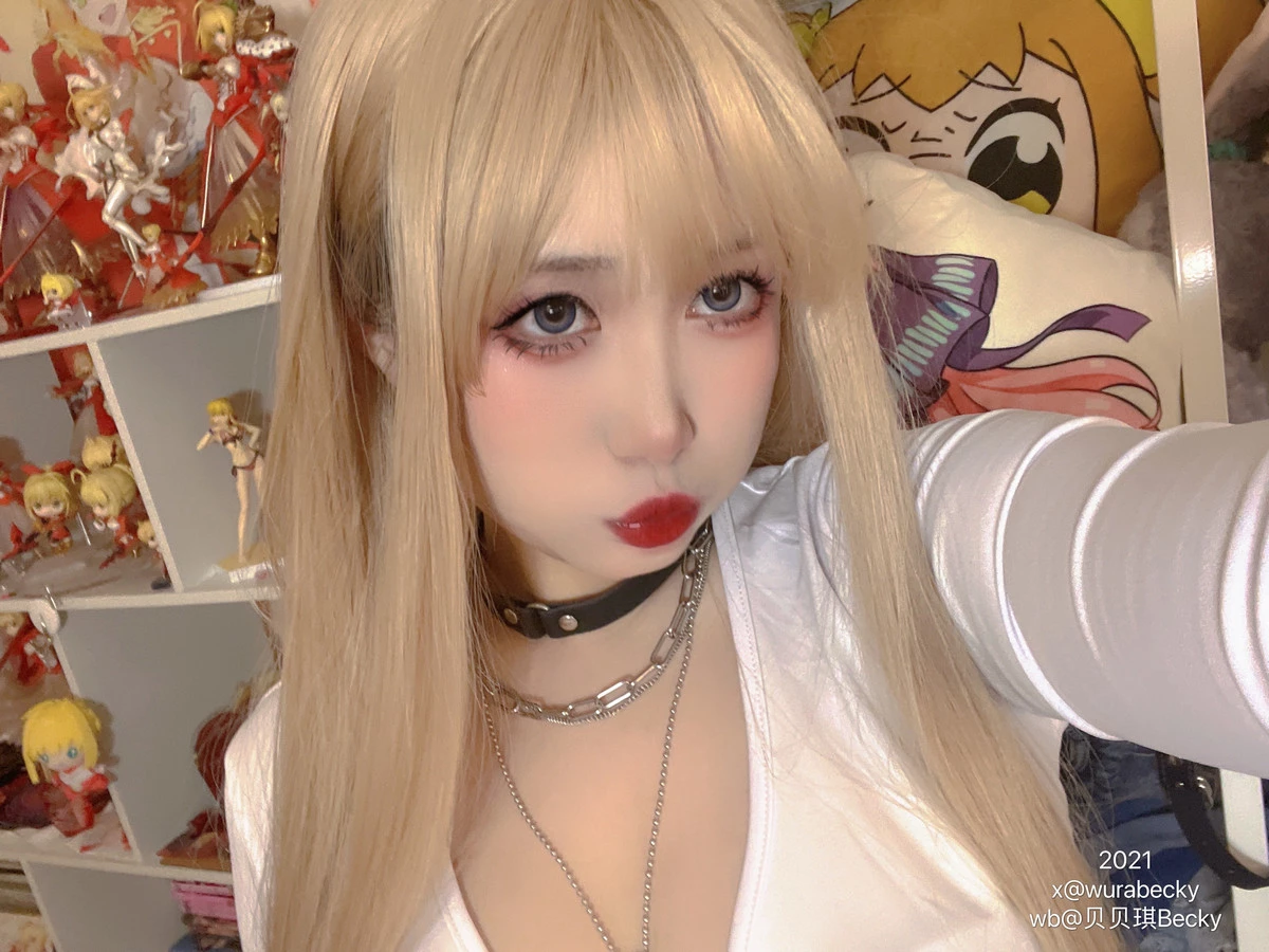 Xgyw.Org_Coser美女贝贝琪Becky辣妹进化史主题私房性感红色内衣+紫色比基尼秀完美身材诱惑写真40P
